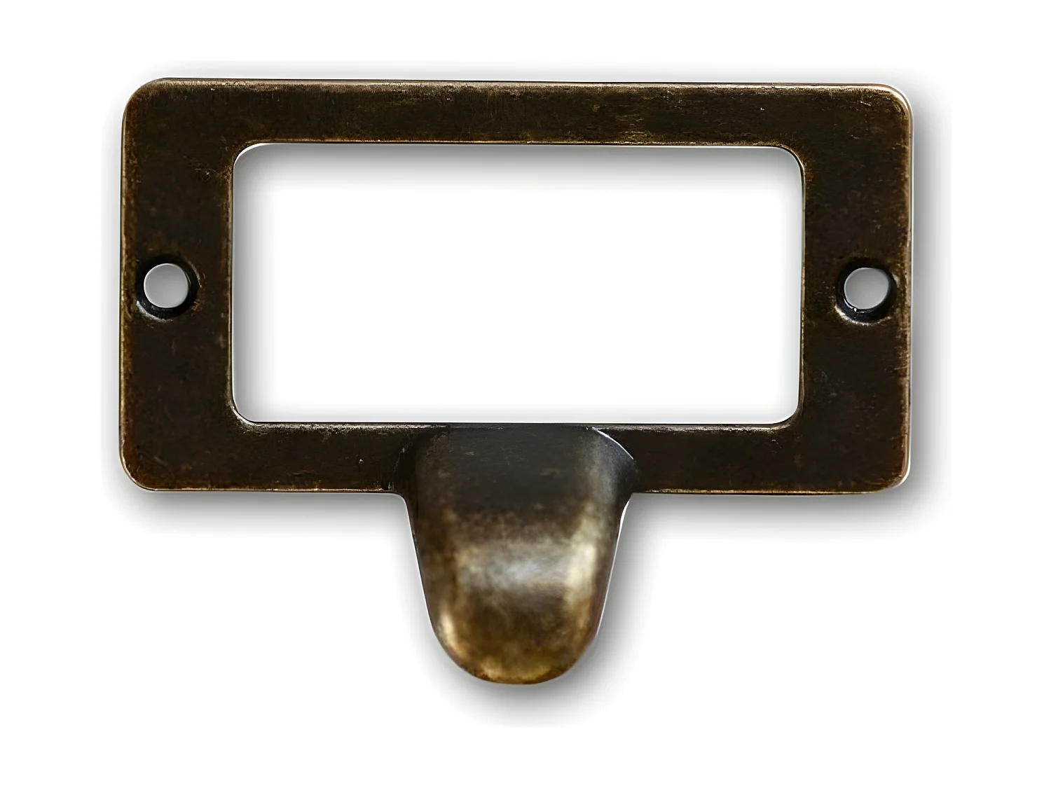12 poignées fonte patinée 04 Fonte Marron - Décoration d'Autrefois