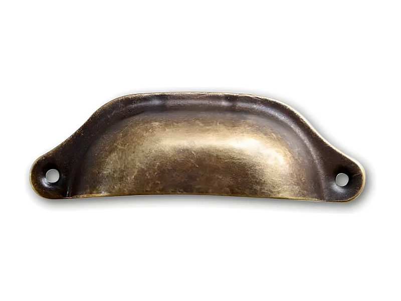 12 poignées fonte patinée 07 Fonte Marron - Décoration d'Autrefois