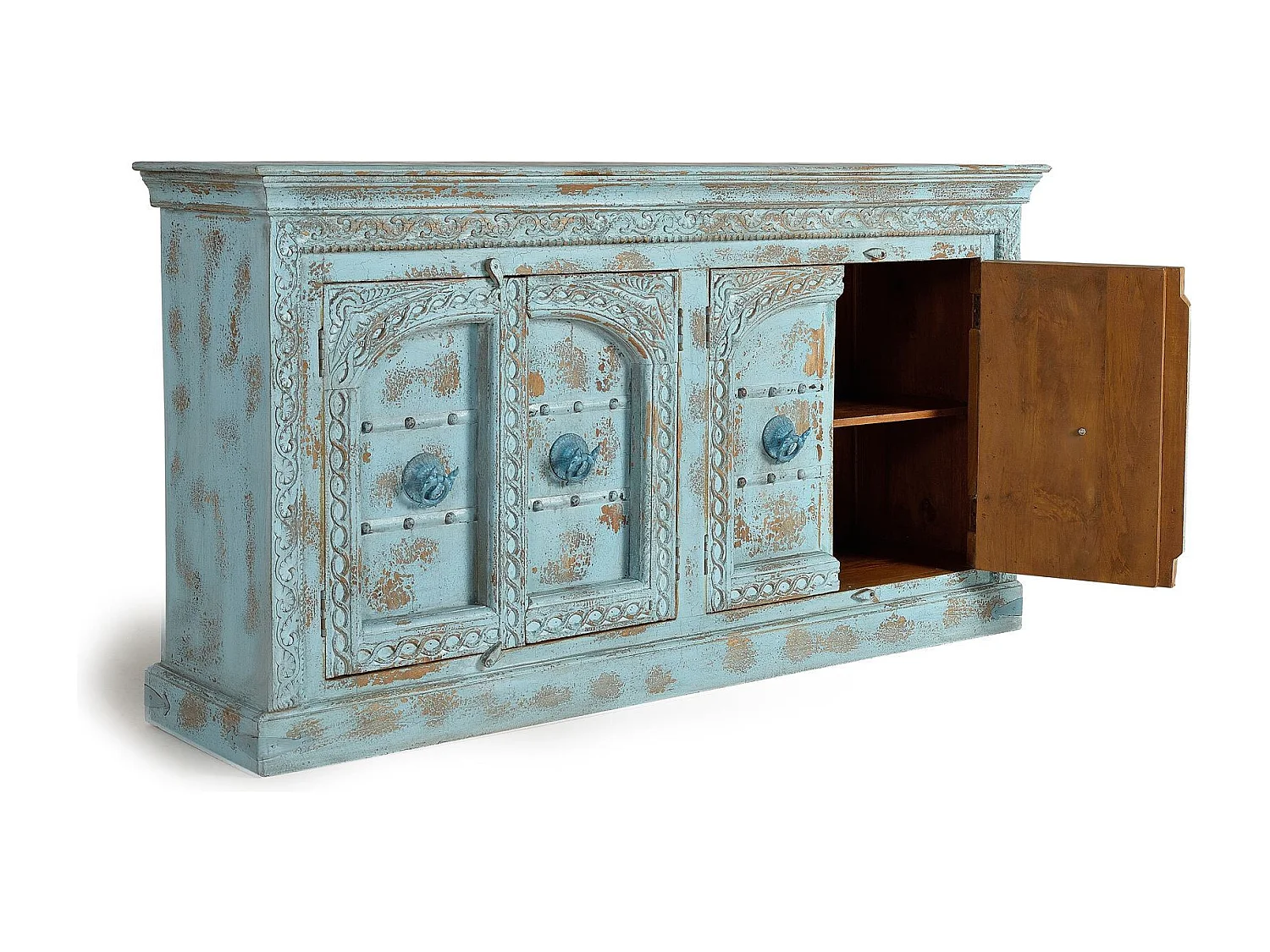 Buffet en bois de manguier