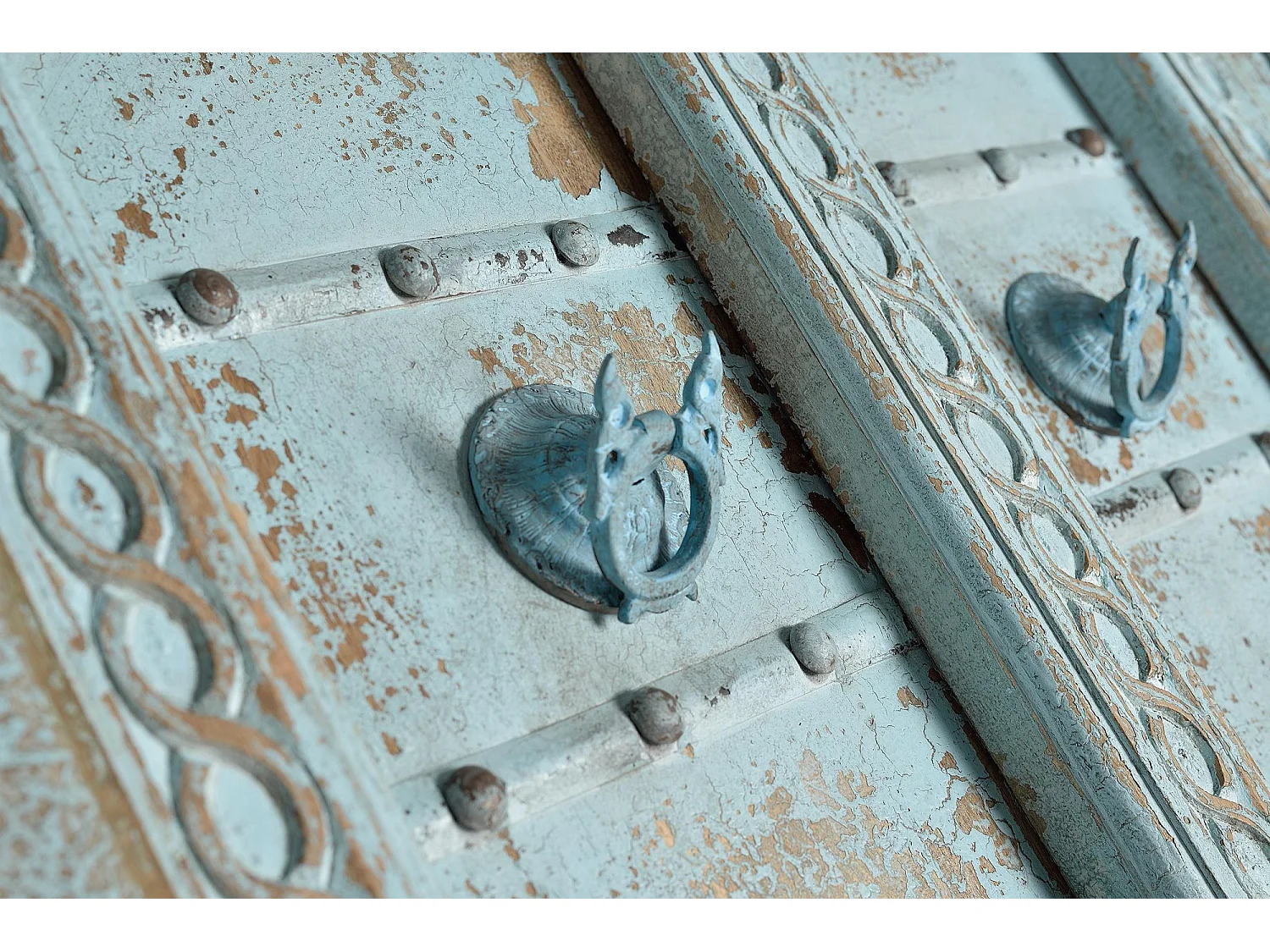 Buffet en bois de manguier