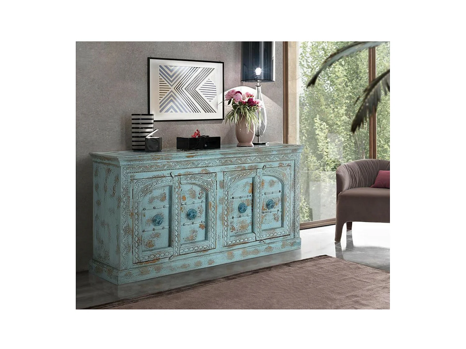 Sideboard aus Mangoholz
