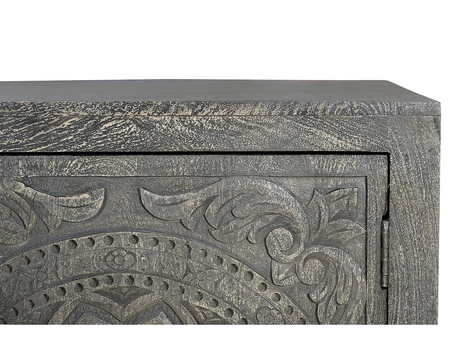 Buffet en manguier gris vieilli
