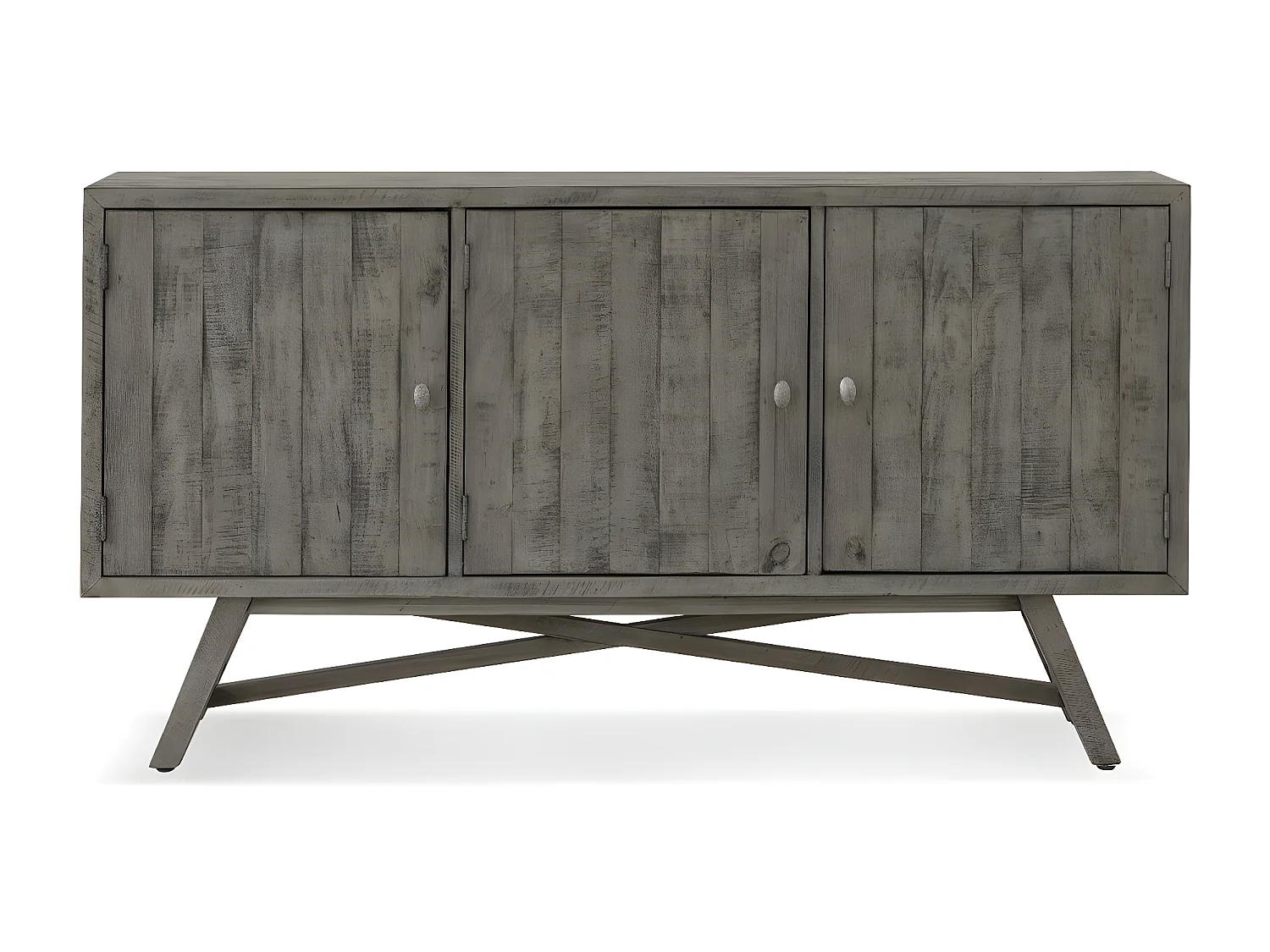 Bahut Bois Gris - Cidalie Décoration d'Autrefois