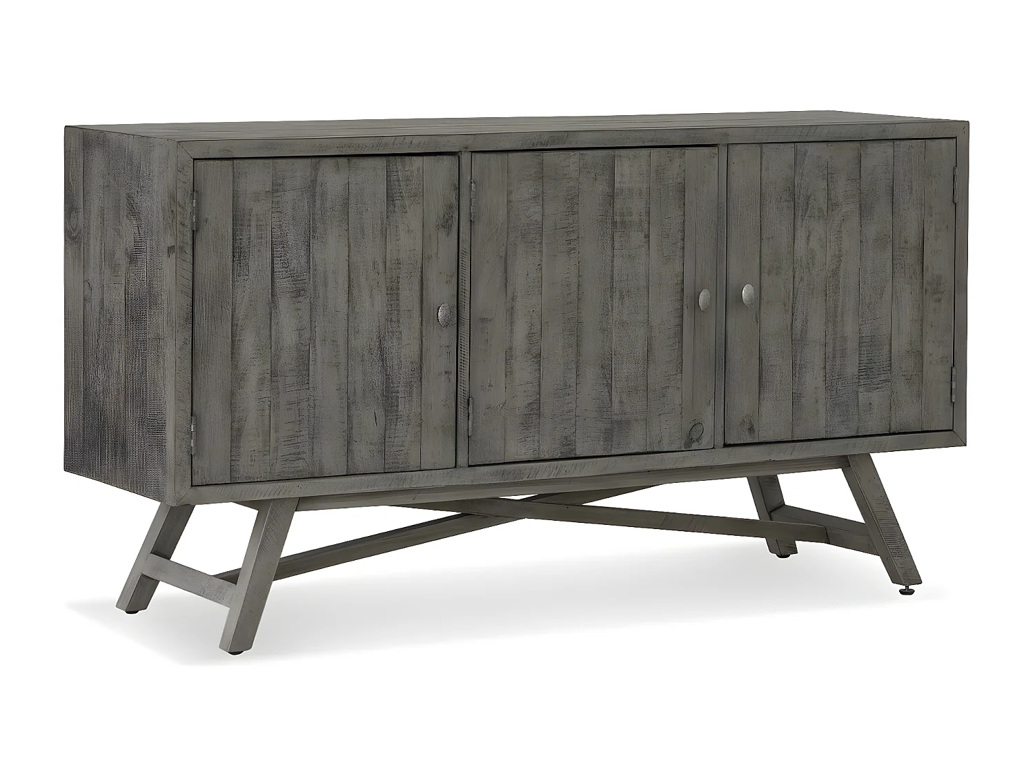 Bahut Bois Gris - Cidalie Décoration d'Autrefois