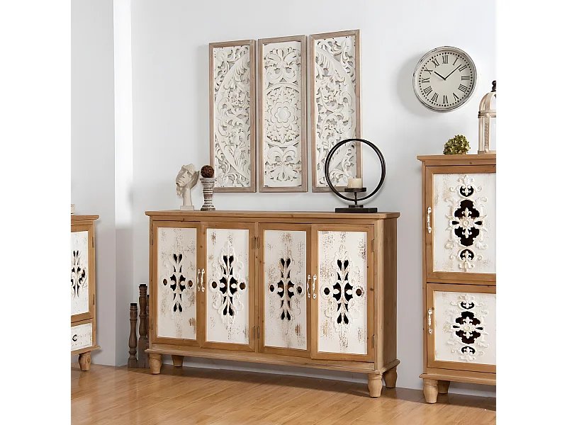 Buffet Bois Marron - Valdorise Décoration d'Autrefois