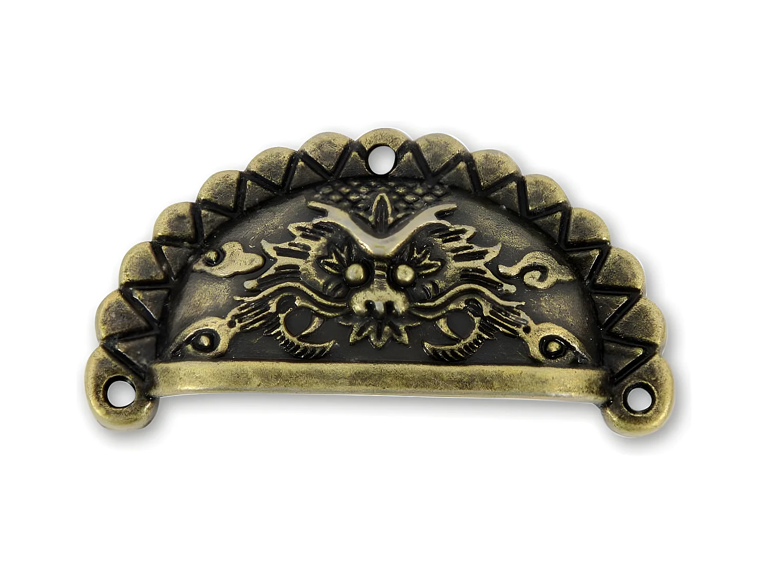 12 poignées fonte patinée 19 Fonte Marron - Décoration d'Autrefois
