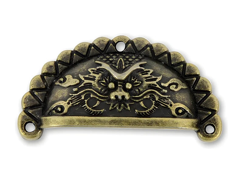 12 poignées fonte patinée 19 Fonte Marron - Décoration d'Autrefois