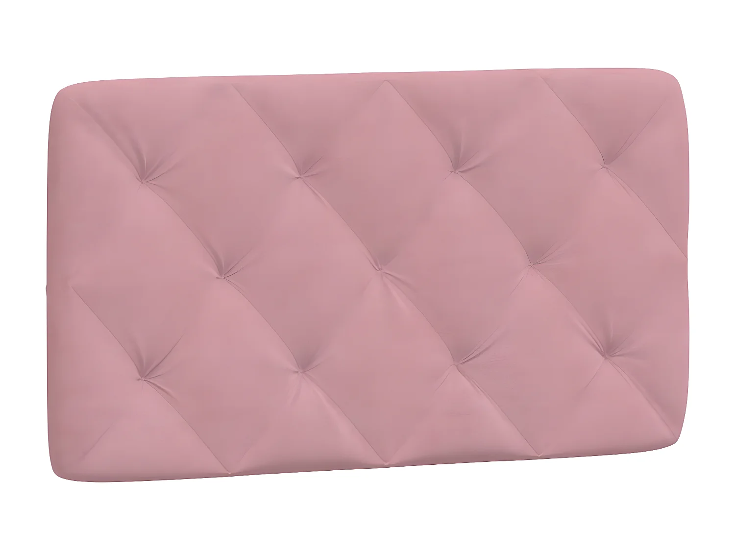 Estrutura de cama c/ luzes LED 90x200 cm veludo rosa