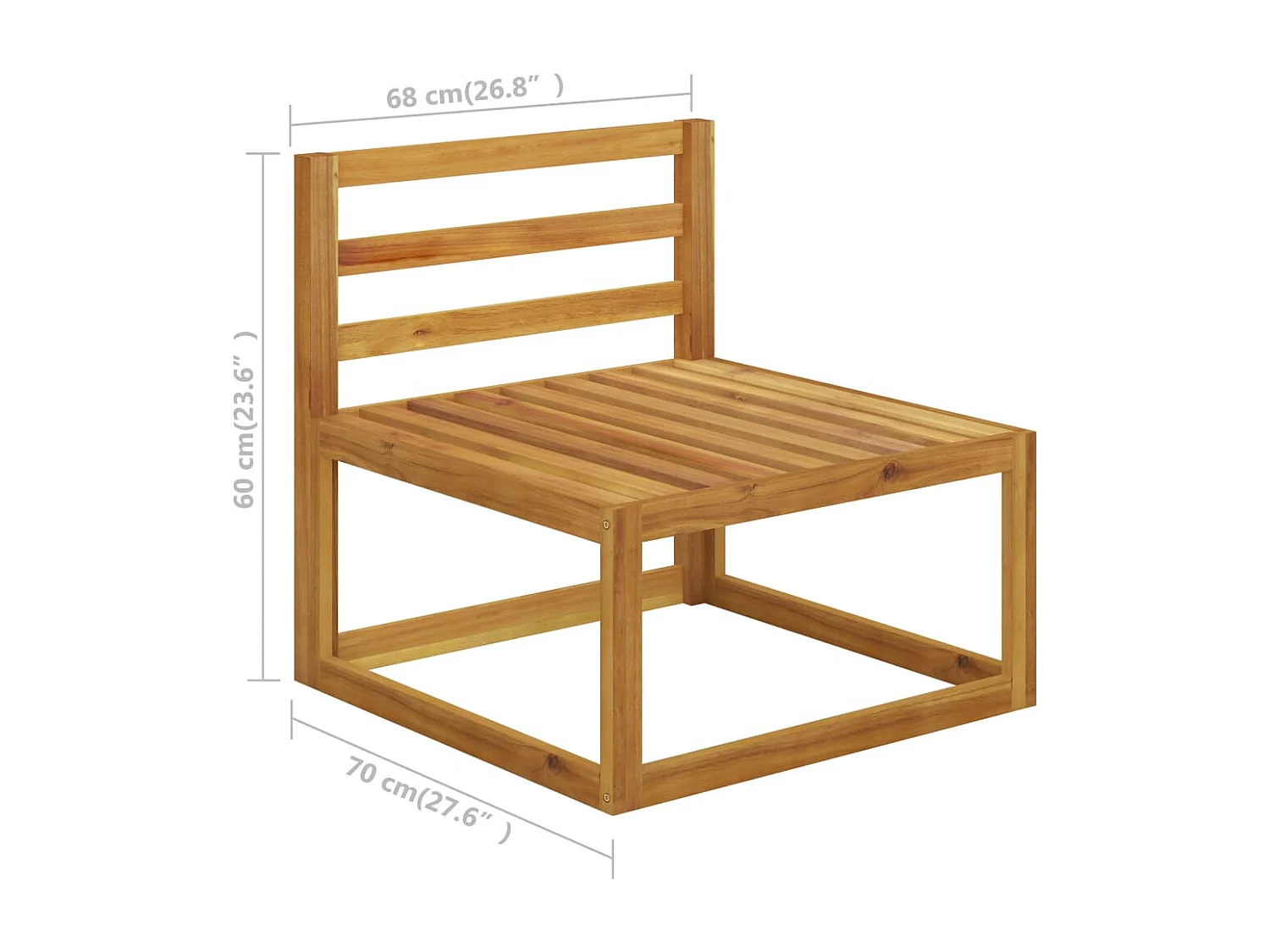 Muebles de jardín 12 piezas cojines crema madera maciza acacia