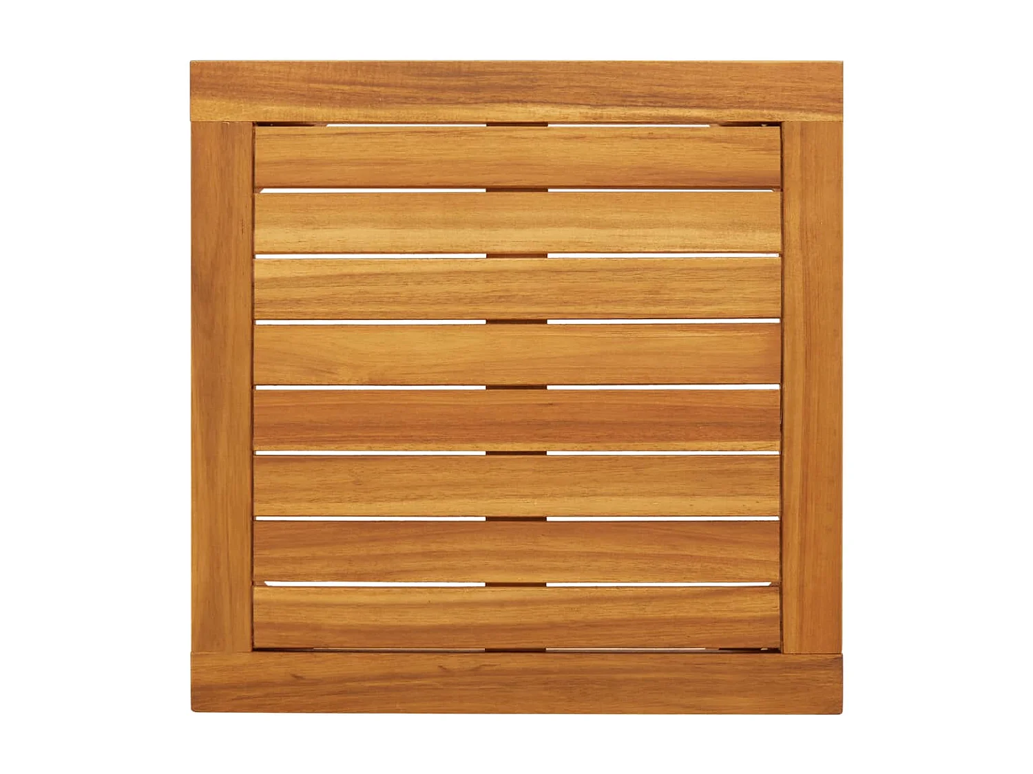 Juego de bistro de 5 piezas ratán PE gris y madera de acacia