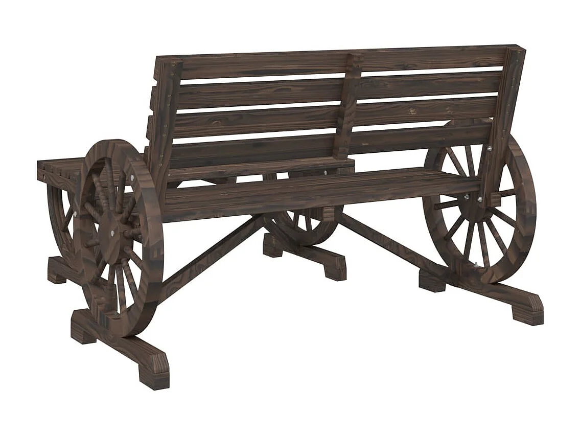 2-delige Loungeset massief vurenhout