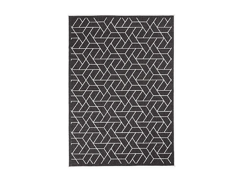 Tapis extérieur, kilim reversible 140x200 LYN2 R REVERSIBLE crème