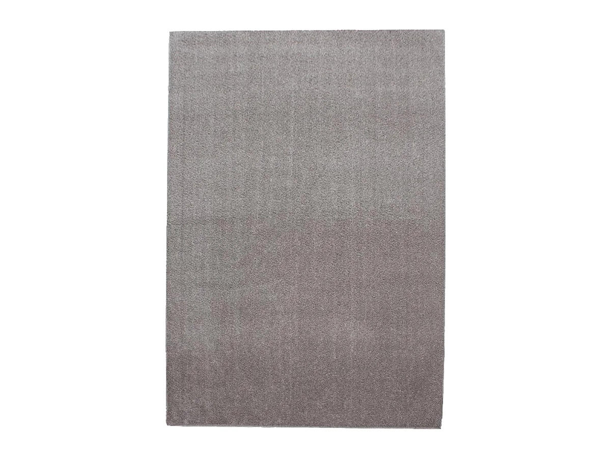 tapis salon 200x290 tissé beige rectangle motif uni SOULA