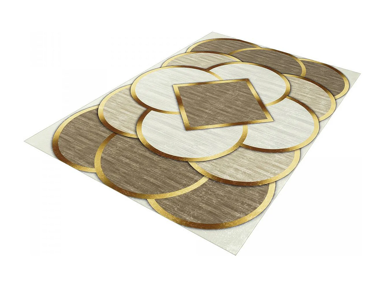 tapis entrée Lavable 30° 80x150 crème IMPNUM 32