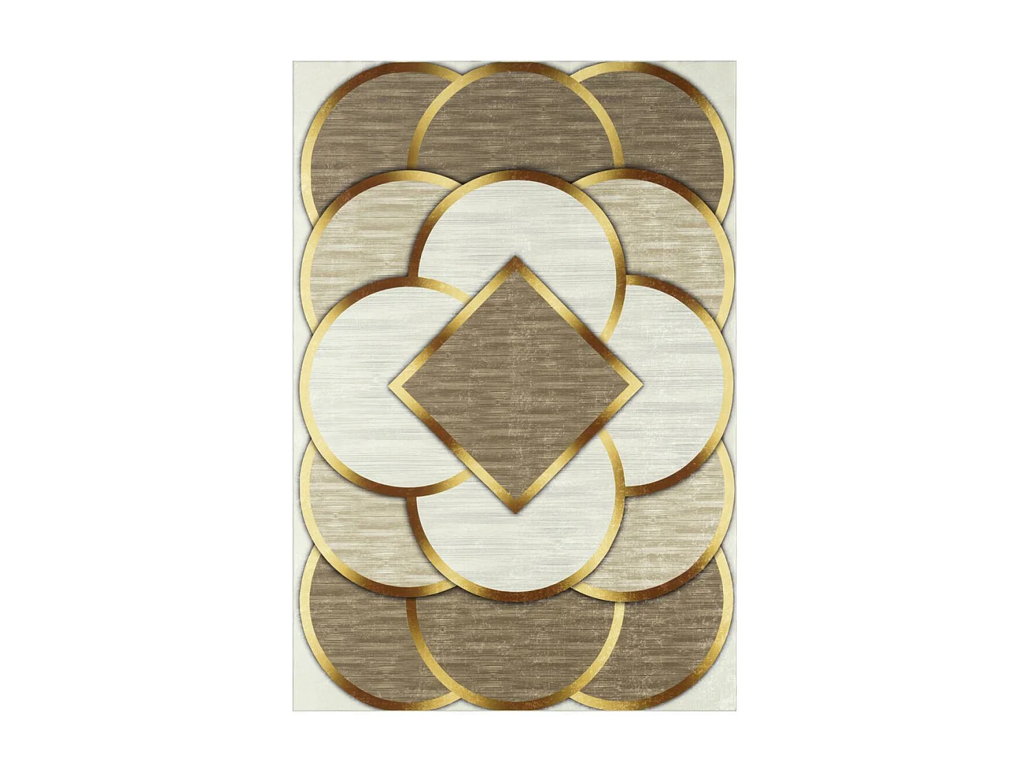 tapis entrée Lavable 30° 80x150 crème IMPNUM 32