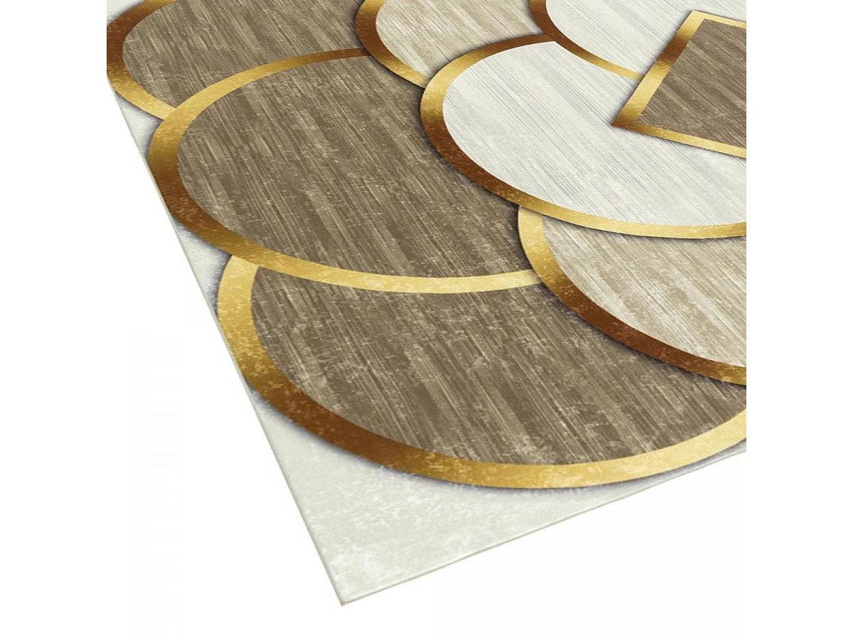 tapis entrée Lavable 30° 80x150 crème IMPNUM 32