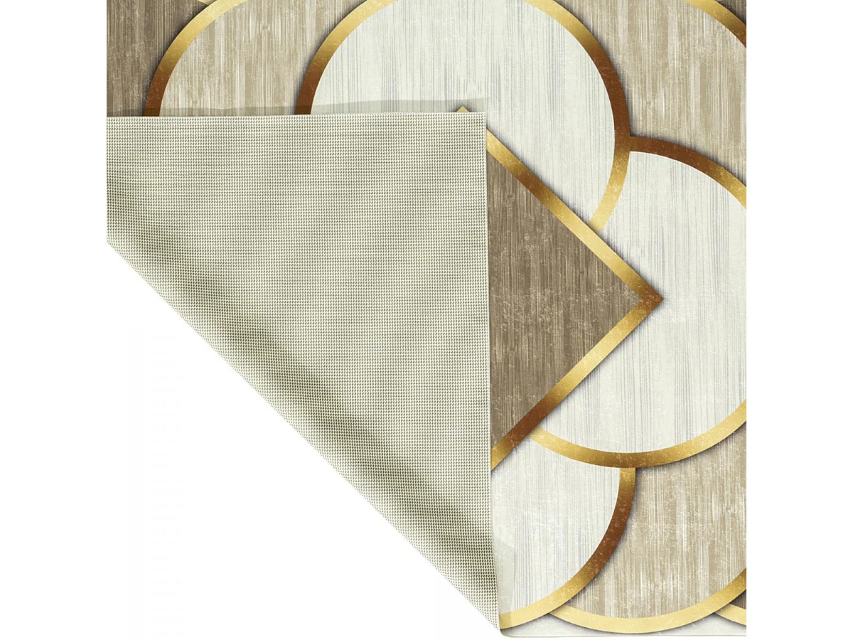 tapis entrée Lavable 30° 80x150 crème IMPNUM 32