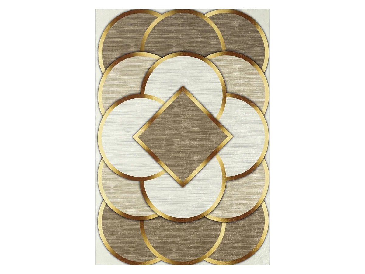 tapis entrée Lavable 30° 80x150 crème IMPNUM 32