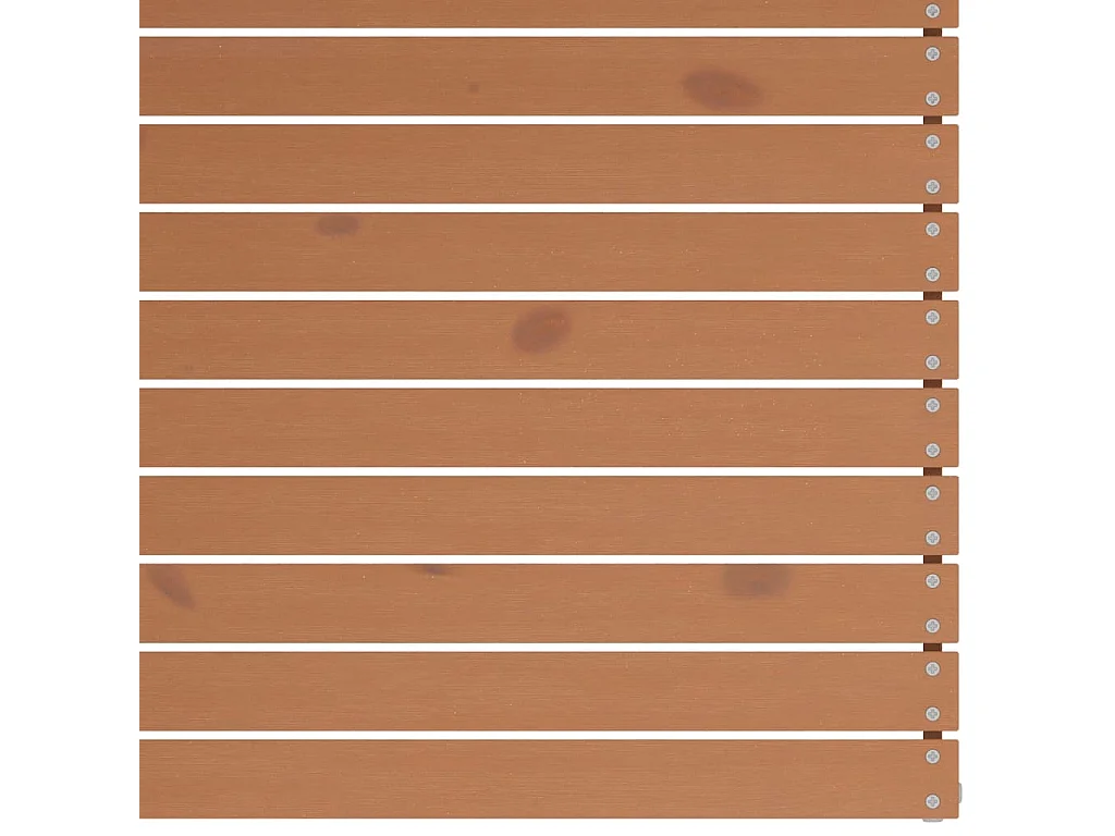 Salon de jardin 4 pièces Marron miel Bois de pin massif