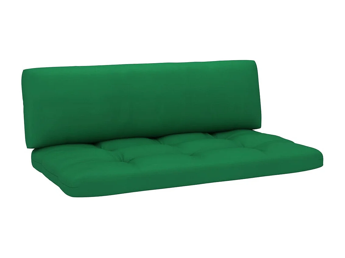 Salon de jardin palette 4 pièces avec coussins Bois de pin imprégné