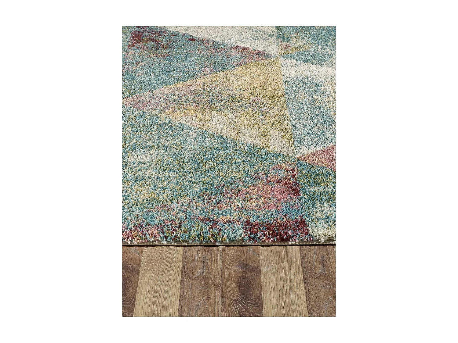 tapis chambre 80x150 tissé multicolore rectangle motif scandinave RONGO