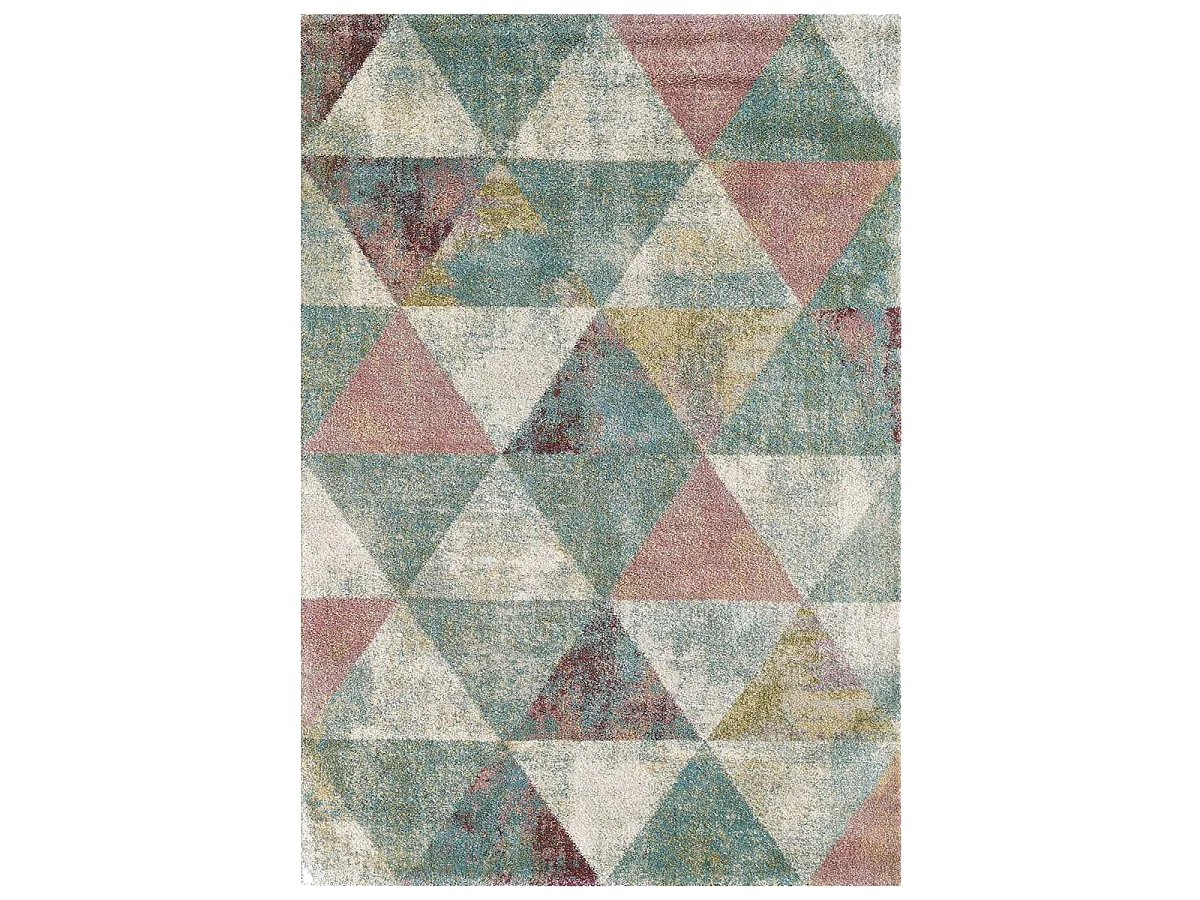 Tappeto per camera da letto tessuto modello scandinavo RONGO