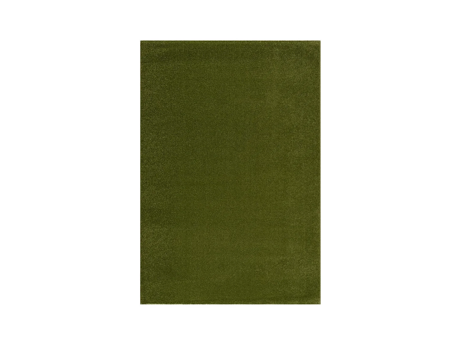 tapis salle de jeux Ø150cm tissé vert rond motif uni NOSSA