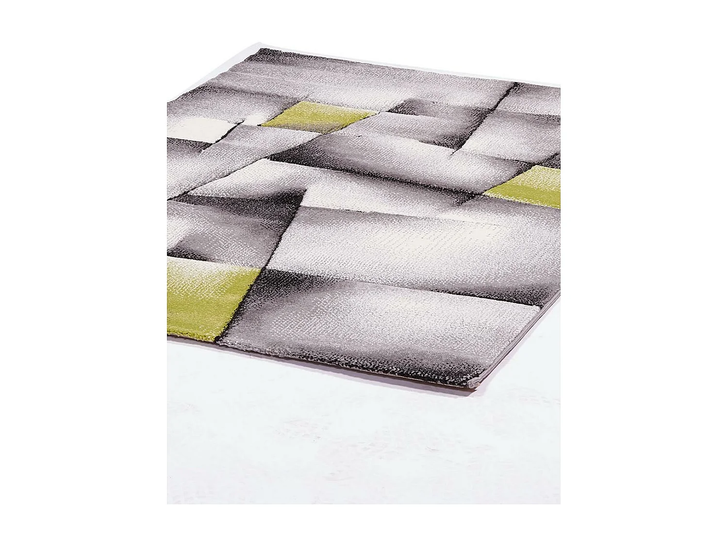 Tappeto in tessuto per soggiorno e camera da letto con motivo geometrico TRIANGULA