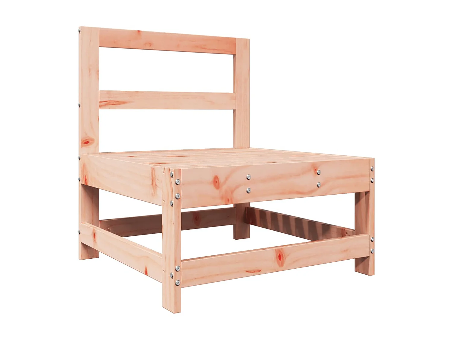 Juego de muebles de jardín 7 piezas madera maciza abeto Douglas