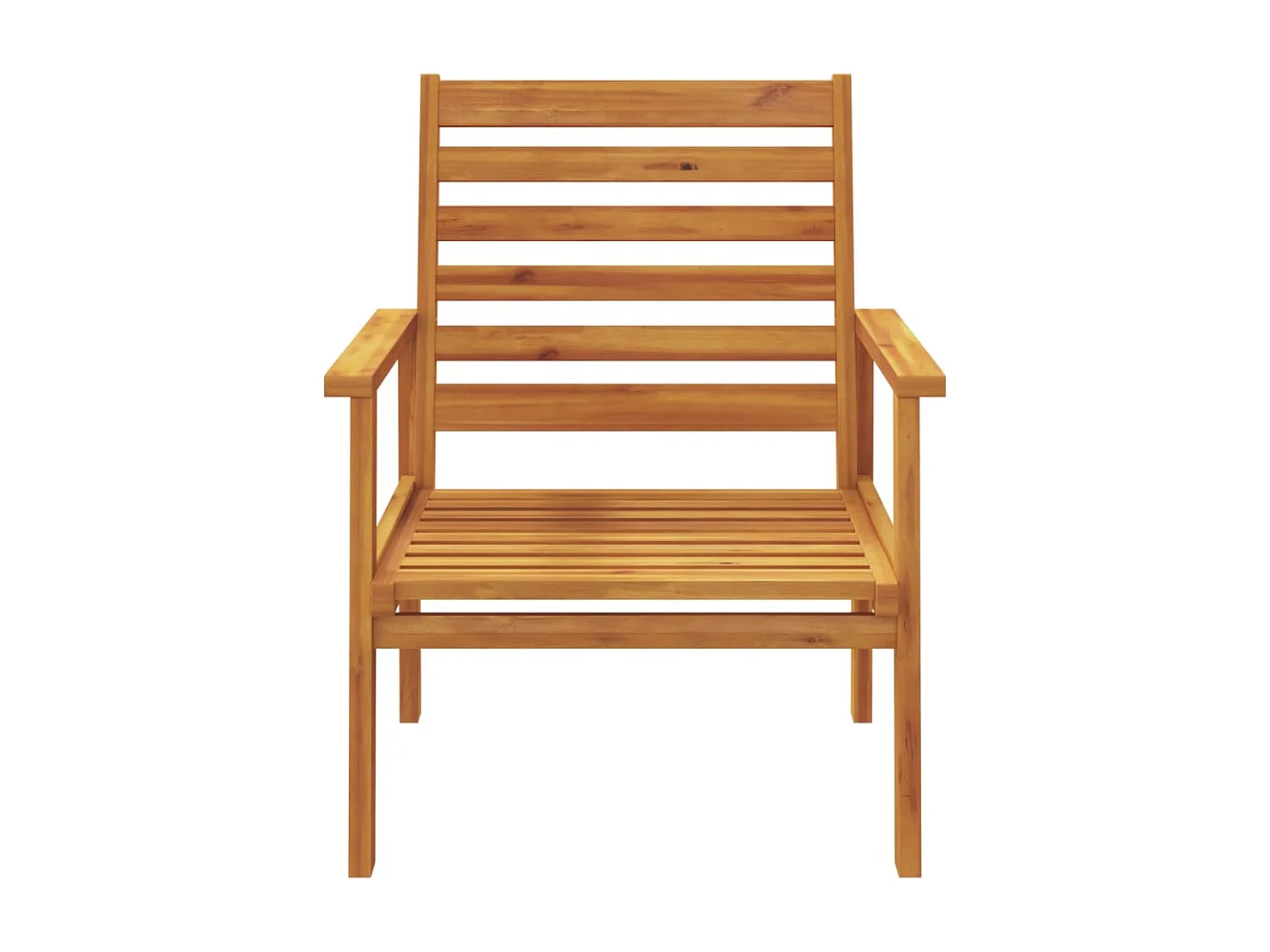 4 peças conjunto lounge de jardim madeira de acácia maciça