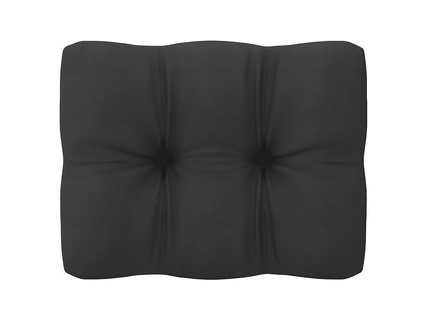 Muebles de jardín 6 piezas con cojines de madera de pino maciza