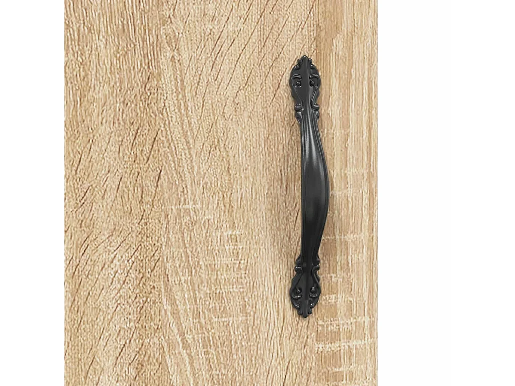 Buffet haut Chêne sonoma 69,5x34x180 cm Bois d'ingénierie