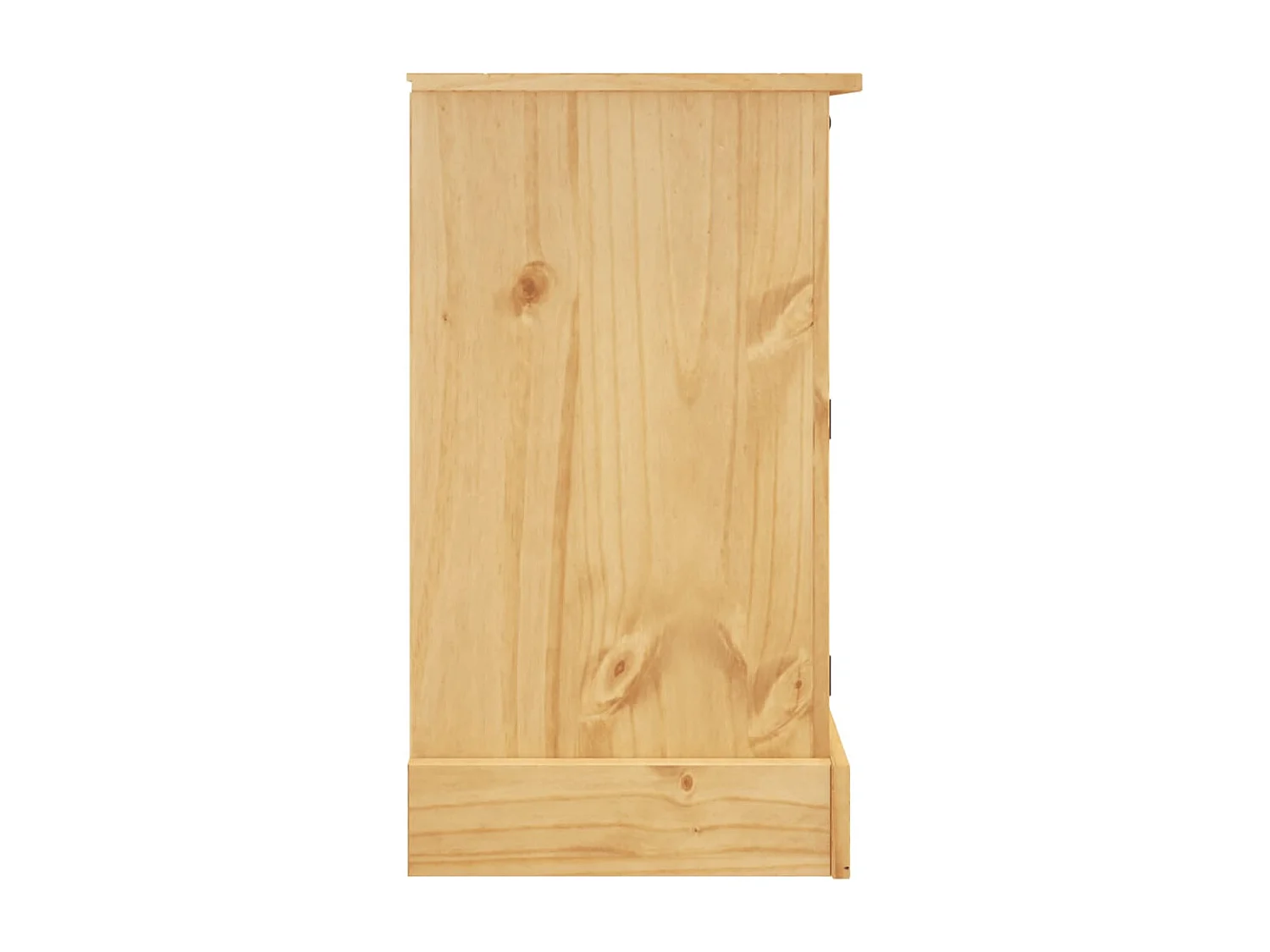 Buffet Corona miel 112x43x78 cm bois massif de pin