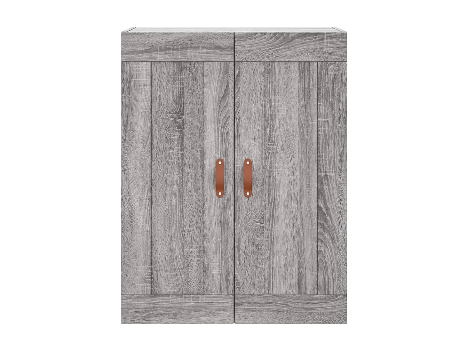 Buffet haut Sonoma gris 69,5x34x180 cm Bois d'ingénierie