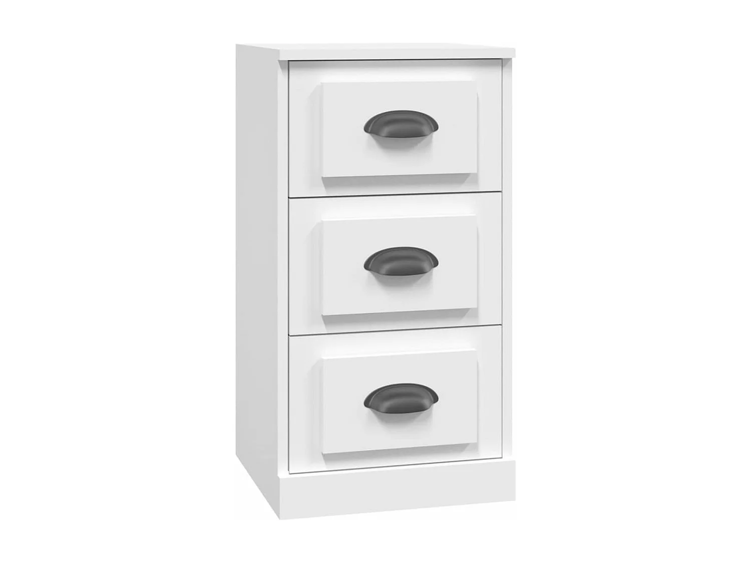 Aparadores 3 peças madeira processada branco