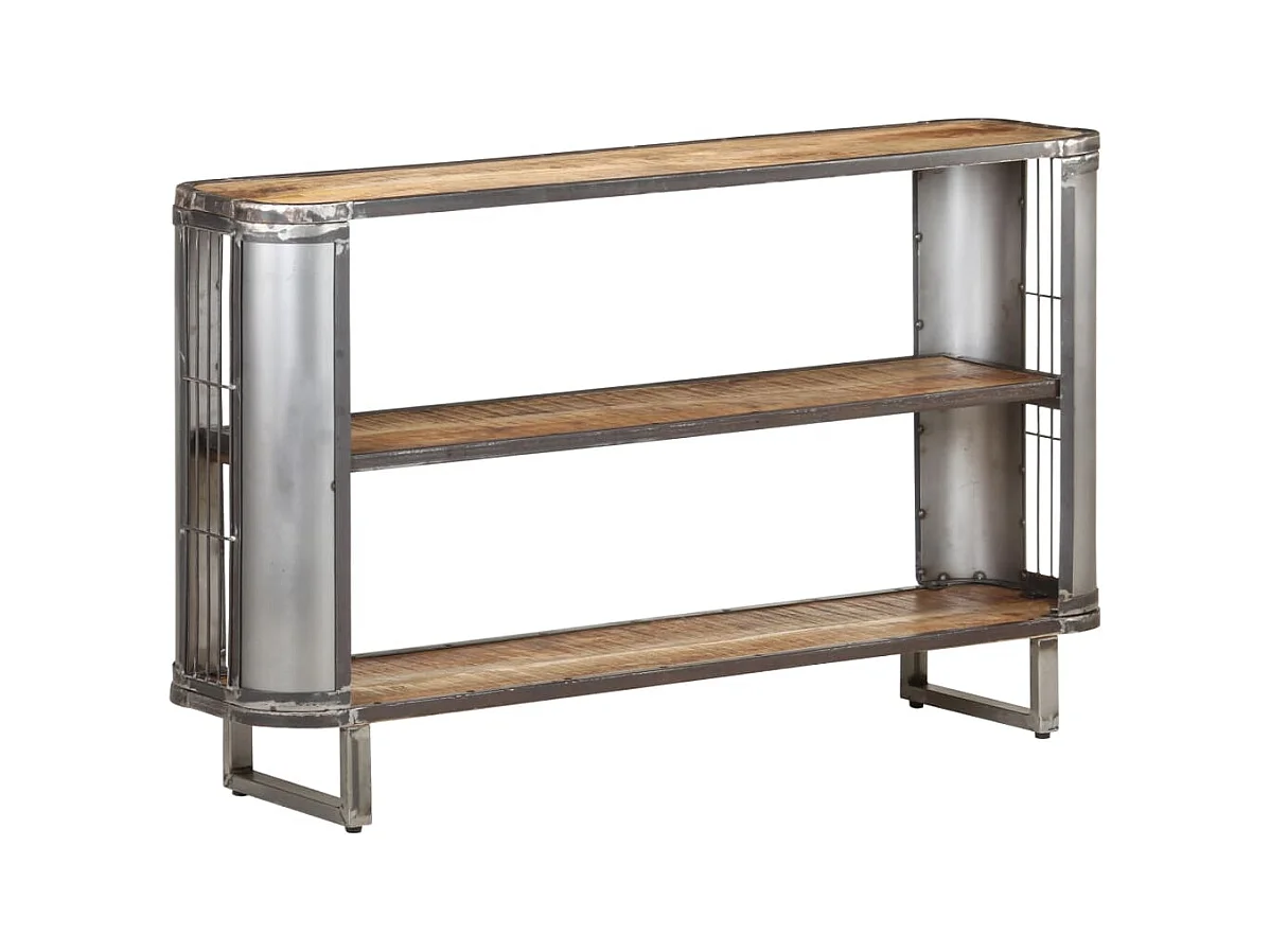 Buffet 120x30x73 cm Bois de manguier massif