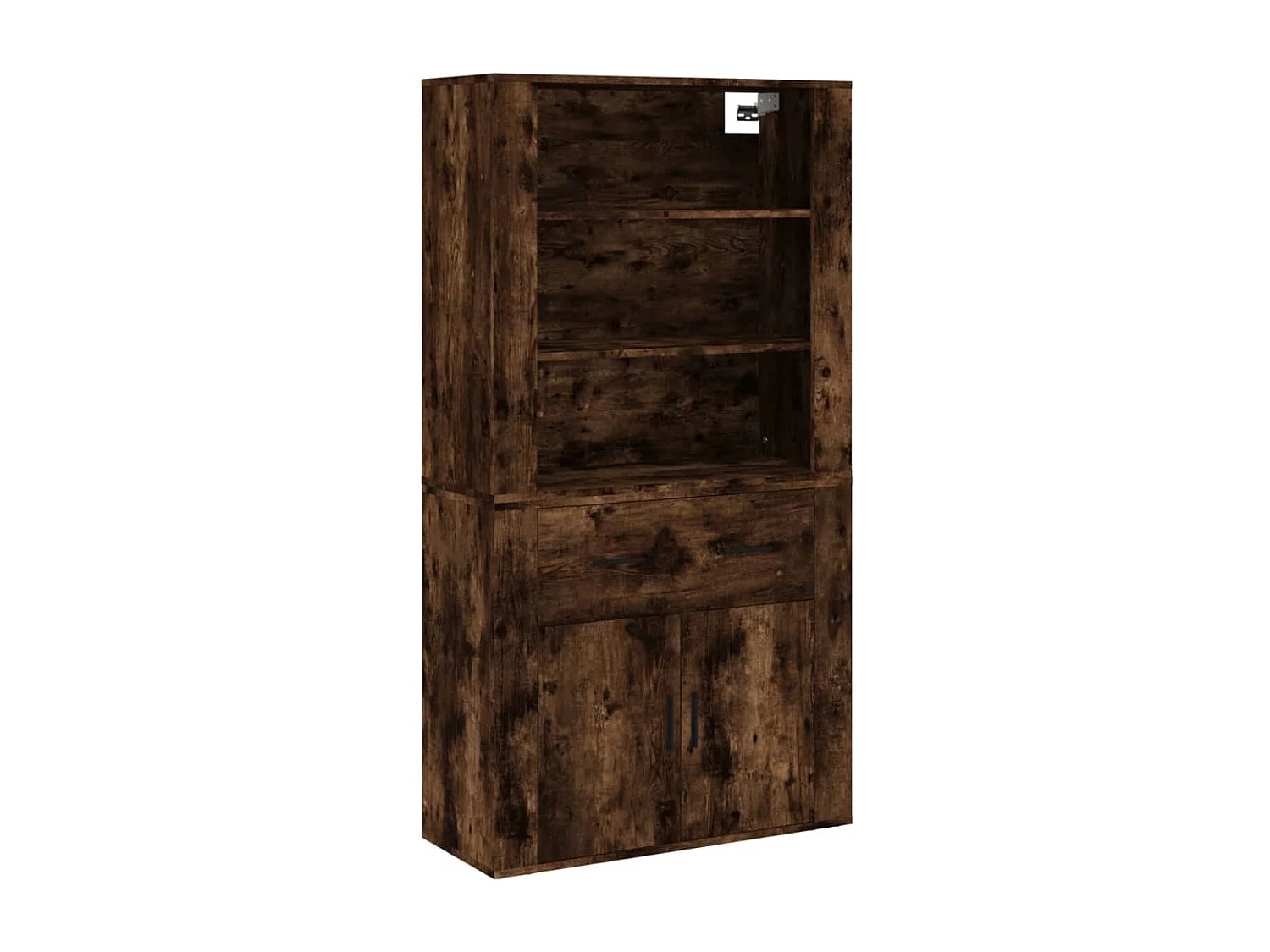 Buffet haut Chêne fumé Bois d'ingénierie