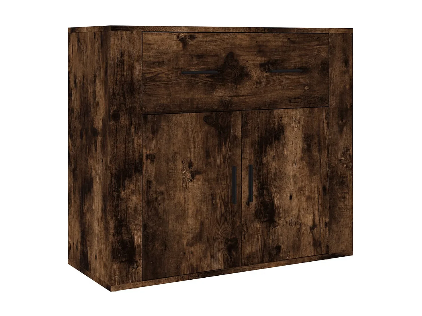 Buffet haut Chêne fumé Bois d'ingénierie