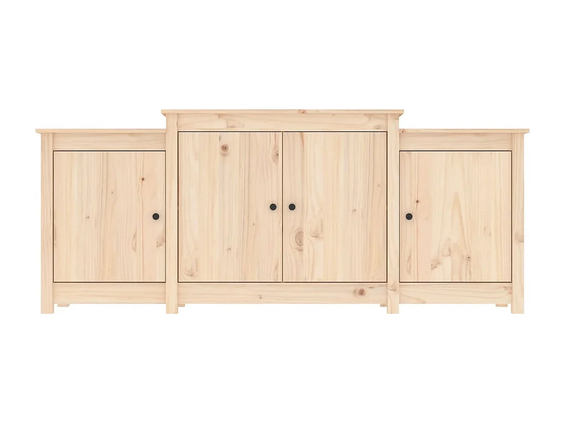 Buffet 164x37x68 cm Bois massif de pin