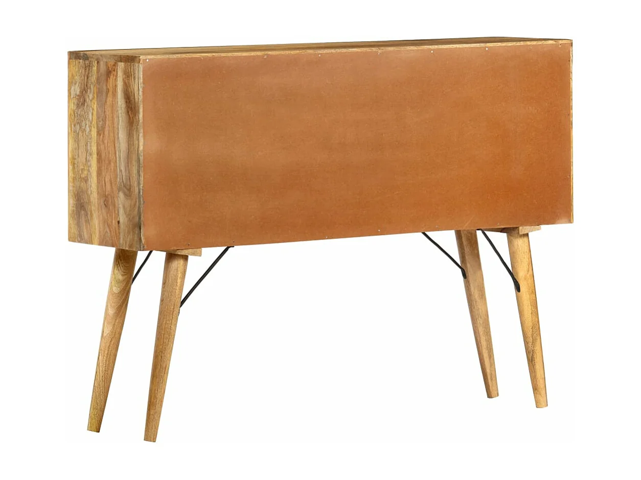 Buffet 110x30x82 cm Bois de manguier massif