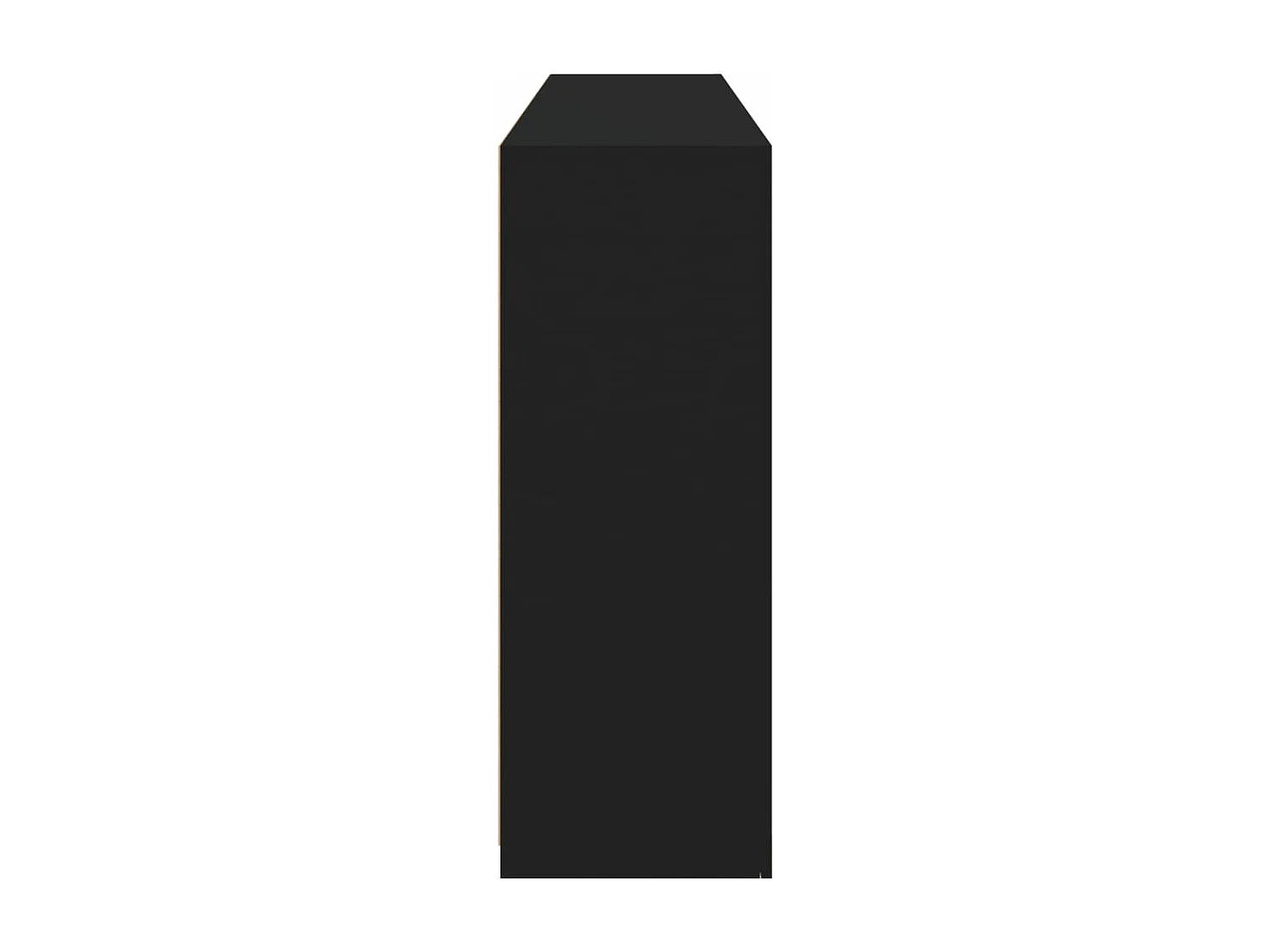 Buffet avec lumières LED noir 162x37x100 cm