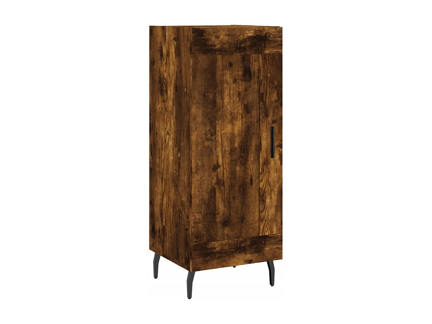 Buffet Chêne fumé 34,5x34x90 cm Bois d'ingénierie