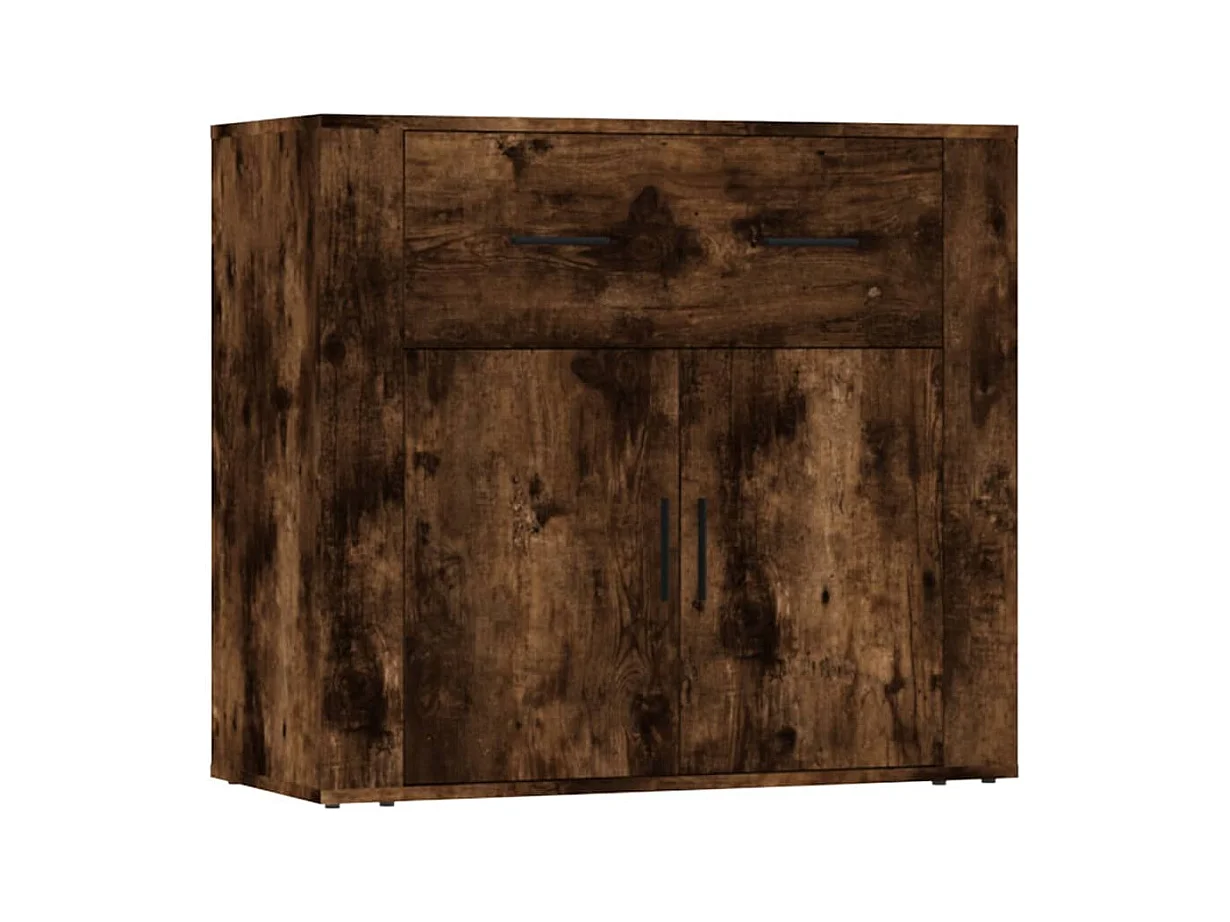 Buffets 3 pièces Chêne fumé Bois d'ingénierie
