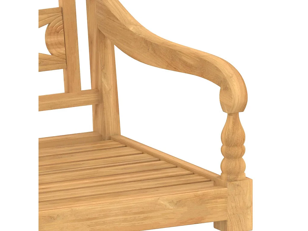 4 peças conjunto lounge de jardim madeira de teca maciça