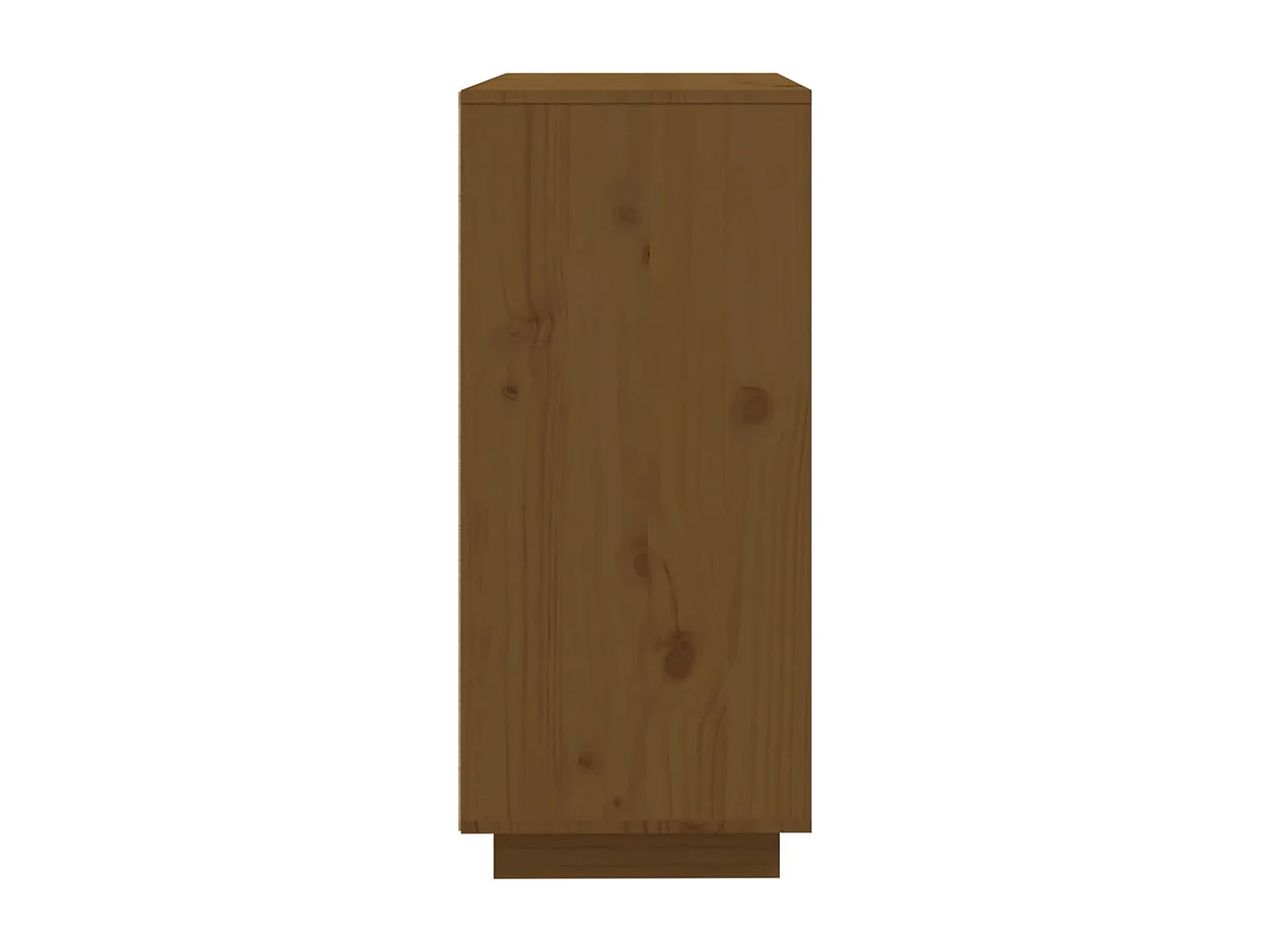 Dressoir 60x35x80 cm massief grenenhout honingbruin