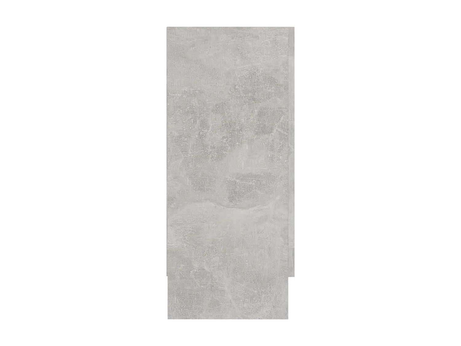 Armoire à vitrine Gris béton 120x30,5x70 cm Aggloméré