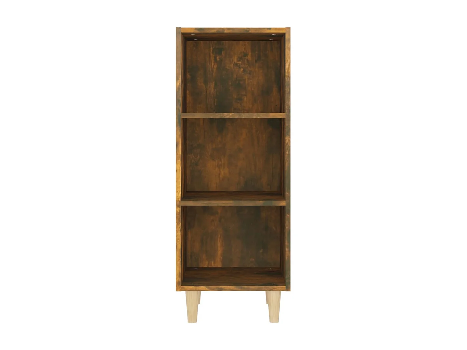 Buffet Chêne fumé 34,5x32,5x90 cm Bois d'ingénierie