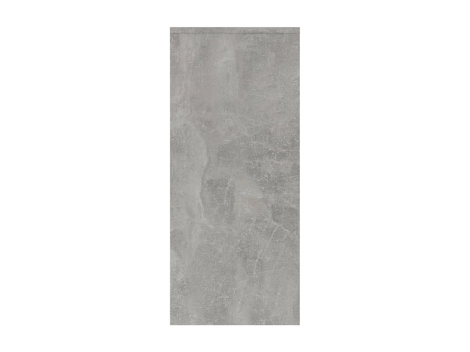 Aparador de madera contrachapada gris hormigón 102x33x75 cm