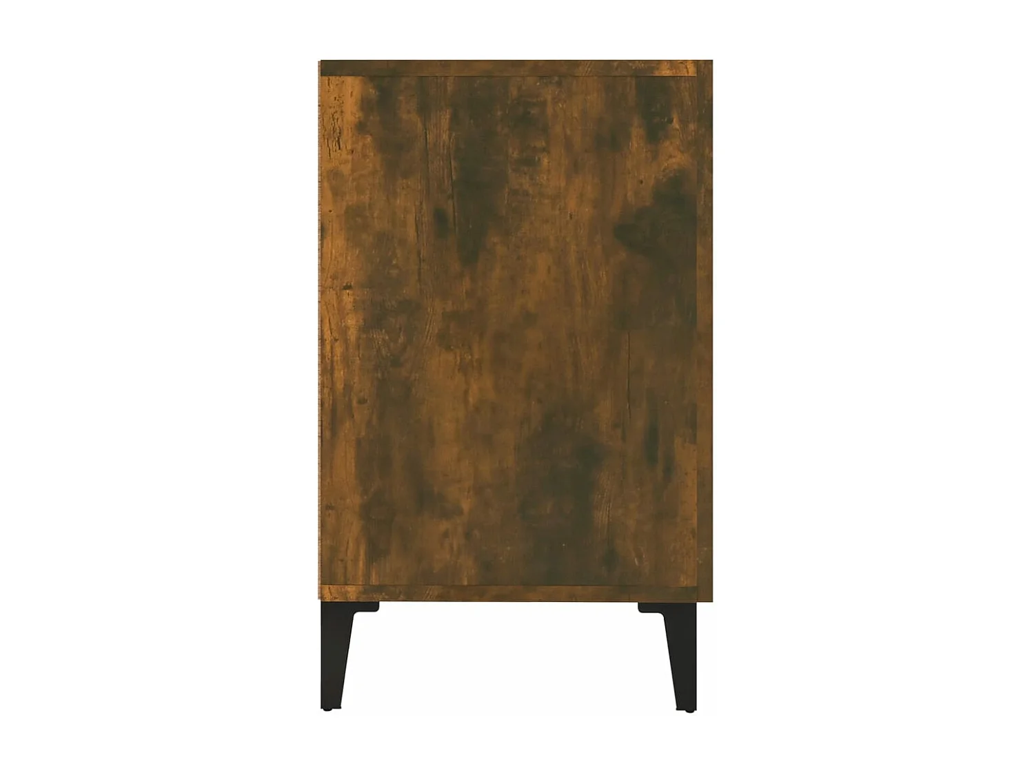 Buffet chêne fumé 100x36x60 cm bois d'ingénierie