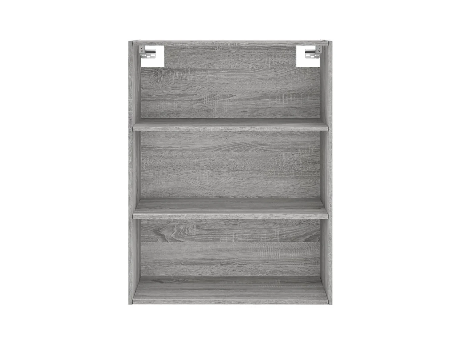 Hoge kast 69,5x34x180 cm bewerkt hout grijs sonoma eikenkleurig